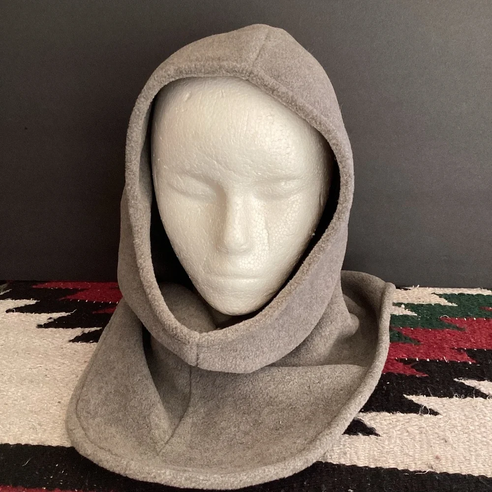 Vintage hoodwinks balaclava fleece hat made in USA